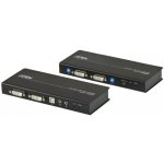 Aten CE-604 Extender USB, DVI Dual Vie až 60m – Hledejceny.cz