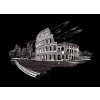 Seškrabovací obrázek stříbrný Koloseum Řím
