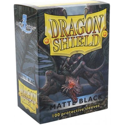 Dragon Shield obaly Protector Matte černá 100 ks – Zboží Mobilmania