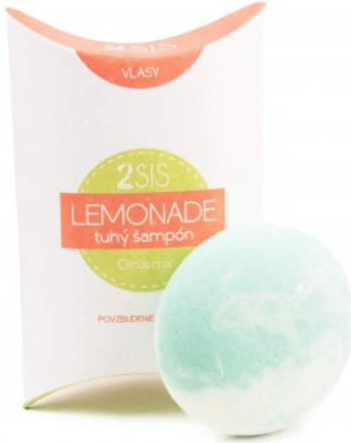 Two Cosmetics tuhý šampon pro povzbuzení a výživu Lemonade 85 g