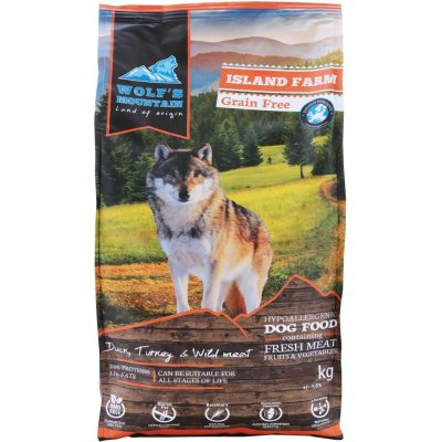 Wolf S Mountain Dog Island Farm Grain Free 12 Kg Heureka Cz