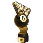 Poháry Bauer Dřevěná trofej ACTCWR106 Billiard – Sleviste.cz