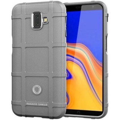 Pouzdro Square gelové Samsung Galaxy J6+ - šedé – Zboží Mobilmania