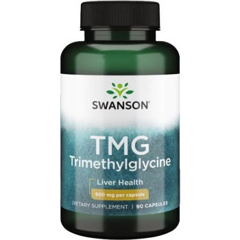Swanson T mg Trimethylglycin 1000 mg 90 kapslí