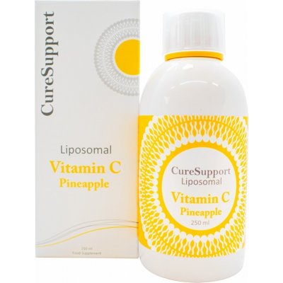 CureSupport Liposomal Vitamin C 500 mg 250 ml pomeranč – Zboží Mobilmania