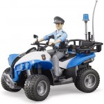 Bruder 63010 Policejní čtyřkolka s figurkou 1:16 – Zboží Dáma