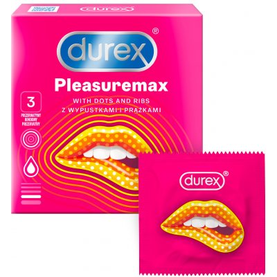 Durex Pleasuremax Pleasure Me 3ks – Zboží Mobilmania