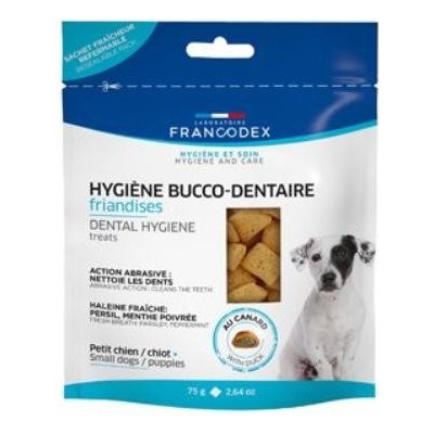 Francodex Pochoutka Dental Hygiene pro štěňata 75 g – Zbozi.Blesk.cz