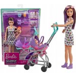 Barbie Skipper Chůva Sada S Kočárkem – Zboží Dáma