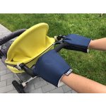 Kaarsgaren modrá rukavice biobavlna – Sleviste.cz