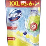 DOMESTOS WC blok "Power 5", limetka, 6 x 50 g – Zboží Dáma