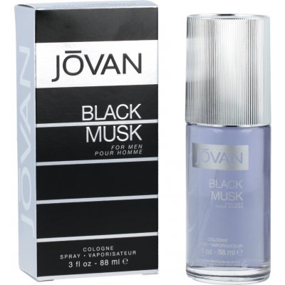 Jovan Black Musk kolínská voda pánská 88 ml – Zboží Mobilmania