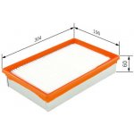 Vzduchový filtr BOSCH F 026 400 113 – Hledejceny.cz