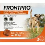 Frontpro 4 - 10 kg 28,3 mg 3 žvýkací tablety – Zbozi.Blesk.cz