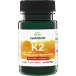 Swanson Vitamín K2 + Nattokinase 30 kapslí – Hledejceny.cz