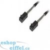 PC kabel Intel 850mm cable, straight to right angle HD Mini SAS SFF8643 connectors