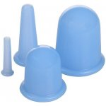 Cups 4Pack masážní silikonové baňky modrá Balení: 1 sada – Zboží Mobilmania