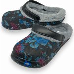 Fashion dámské zateplené gumové nazouváky 07 černá – Zboží Dáma