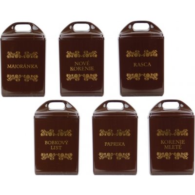 TVAR Kořenka hnědá s potiskem 6 ks – Hledejceny.cz