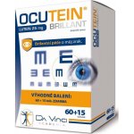 DaVinci Ocutein Brillant Lutein 25 mg 60 tablet – Hledejceny.cz