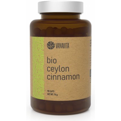 VanaVita BIO Skořice cejlonská 90 kapslí – Hledejceny.cz