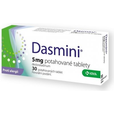 KRKA DASMINI 5MG potahované tablety 30