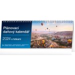 Stolní Plánovací daňový s fotkami 33 × 12,5 cm 2024 – Zbozi.Blesk.cz