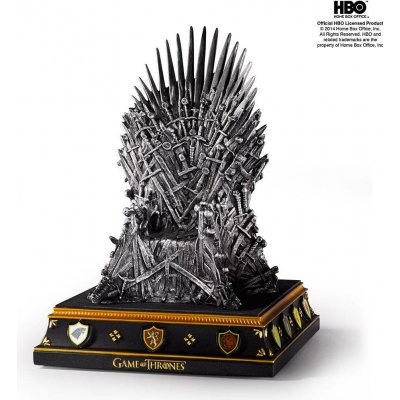 Game of Thrones: Zarážka na knihy - Železný trůn deluxe – Sleviste.cz