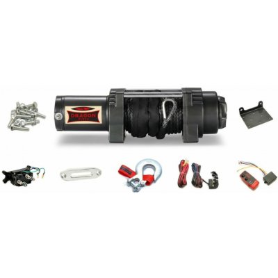 Elektrický ATV naviják 2,7t 12V syntetické lano 15m DRAGON WINCH DWH 6000 HDL – Sleviste.cz