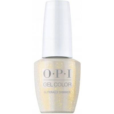 OPI GelColor Your Way Gliterally Shimmer gelový lak na nehty zlatý – Zboží Mobilmania