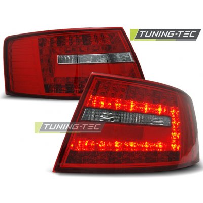 ZADNÍ SVĚTLA, LAMPY LED AUDI A6, 2004-2008, SEDAN, ČIRÉ, ČERVENÉ 6PIN – Hledejceny.cz