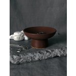 DESS Craft Studio Serene – dekorační miska na noze – Elegantní doplněk do vašeho interiéru Barva: 13 - Tmavě vínová – Hledejceny.cz