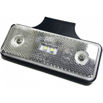 TRUCK LED Boční obrysové světlo bílé 12/24V 2 LED – Hledejceny.cz