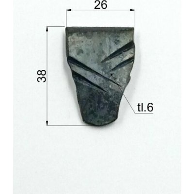 Klínek kovaný široký "S" (č.4) – Hledejceny.cz