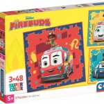 CLEMENTONI Autoparta 3x48 dílků – Zboží Dáma