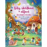 Velká samolepková knížka víly skřítkové a elfové – Zbozi.Blesk.cz