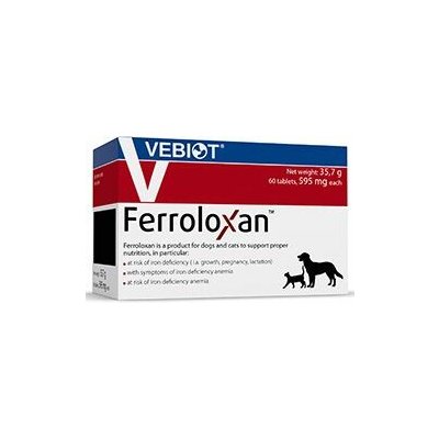 Ferroloxan pro psy a kočky 60 tbl – Hledejceny.cz
