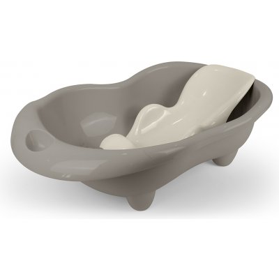 Dolu Dětská vanička Hippo s lehátkem šedá – Zbozi.Blesk.cz