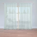 Záclony Tečky na bledě modré: 2 ks - 150x250 cm - Sablio – Hledejceny.cz
