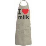 zástěra I Love milk – Hledejceny.cz