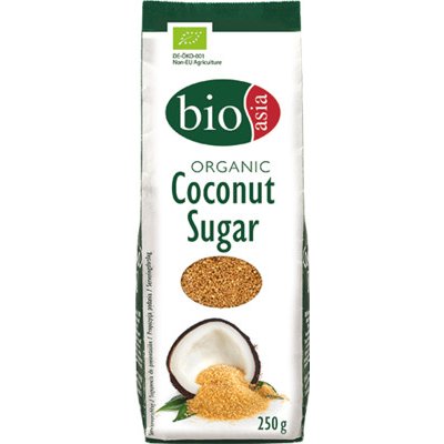 BioAsia kokosový cukr organický 250 g – Zboží Mobilmania