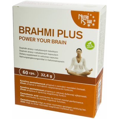 Nutristar Brahmi Plus 60 kapslí