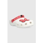 Crocs CLASSIC Disney MINNIE MOUSE dětské pantofle bílá – Zboží Dáma