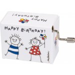 Fridolin Hrací strojek narozeninový Kluk a holka Happy Birthday – Zboží Mobilmania