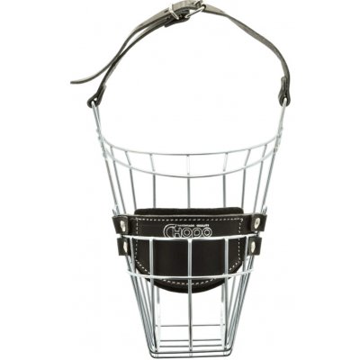 Chopo Náhubek kovový Německý ovčák sport pes chrom 130 x 150 x 120 mm – Zboží Mobilmania