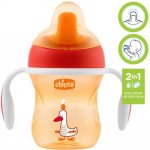Chicco hrneček training s držadly červený 200 ml – Zbozi.Blesk.cz