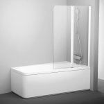 Ravak CVS2-100 pro koncept 10° R, pravá, rám bílý, výplň transparentní - 7QRA0103Z1 – Hledejceny.cz