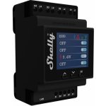 Shelly Pro 4PM spínací modul na DIN lištu 4x 16A (LAN, WiFi, Bluetooth) SHELLY-PRO-4PM – Zboží Živě