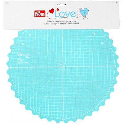 Otočná řezací podložka pro patchwork Prym Love, 35 cm – Zboží Mobilmania