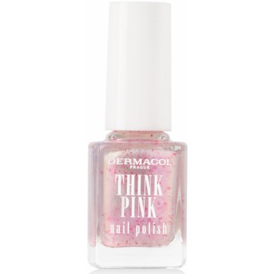 Dermacol Think Pink lak na nehty se třpytkami 02 12 ml – Zboží Dáma